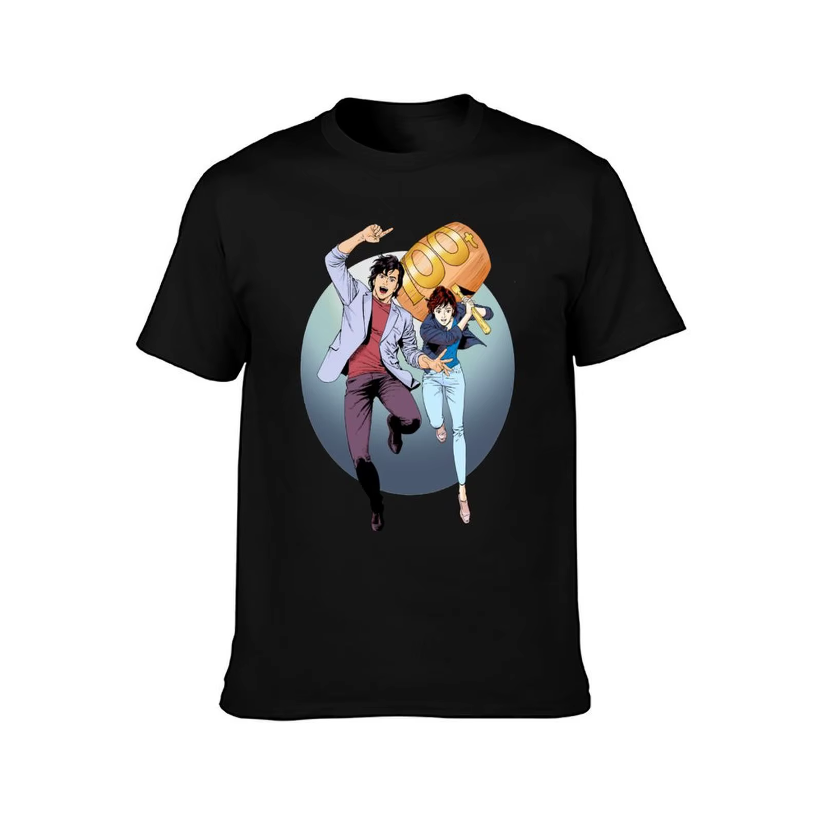 City Hunter alias Nicky Larson100 tonnes T-Shirt graphique t-shirts pour homme