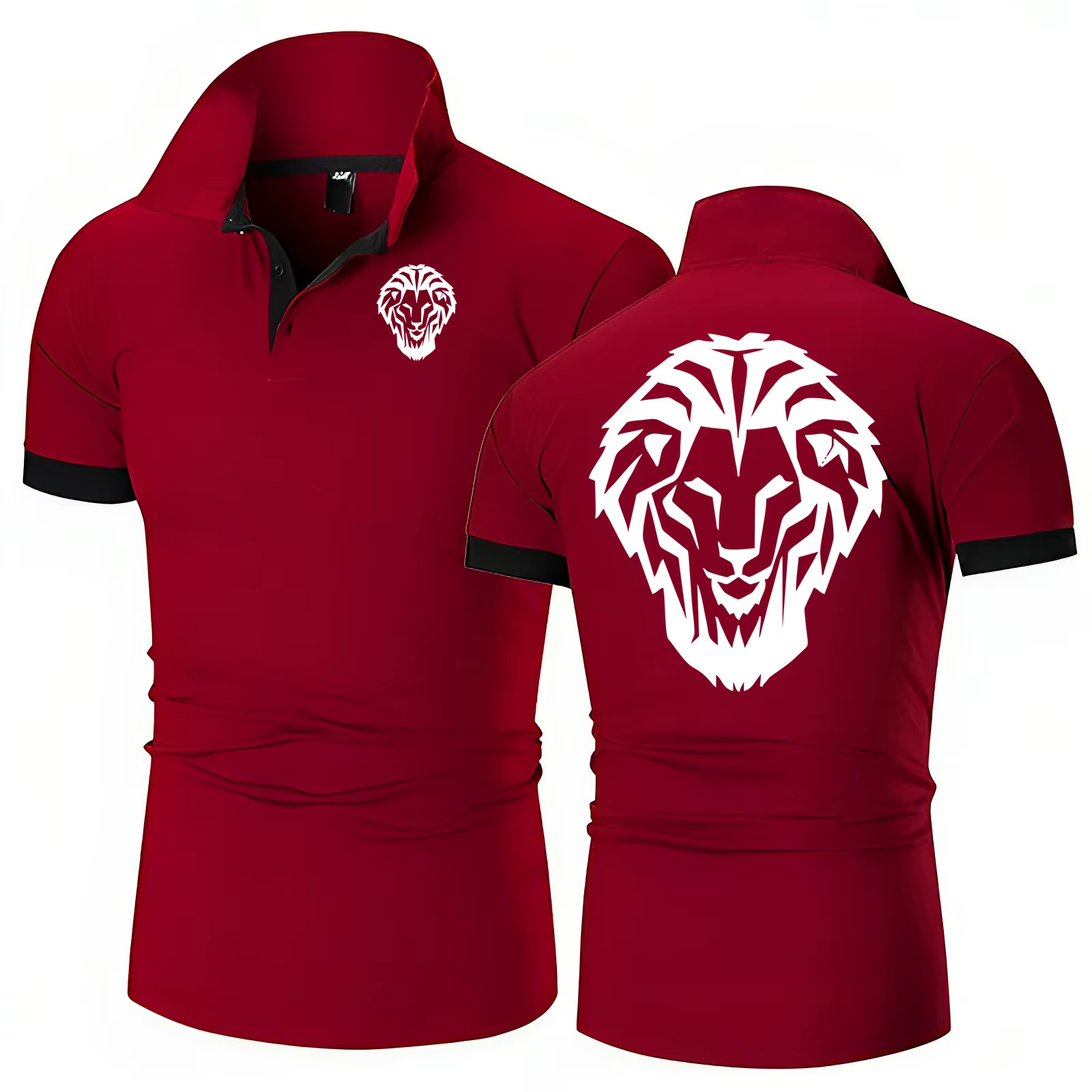 Leon Athletic Club de Bilbao hommes Polo à manches courtes décontracté été offre spéciale respirant couleur unie polos hauts S-8XL