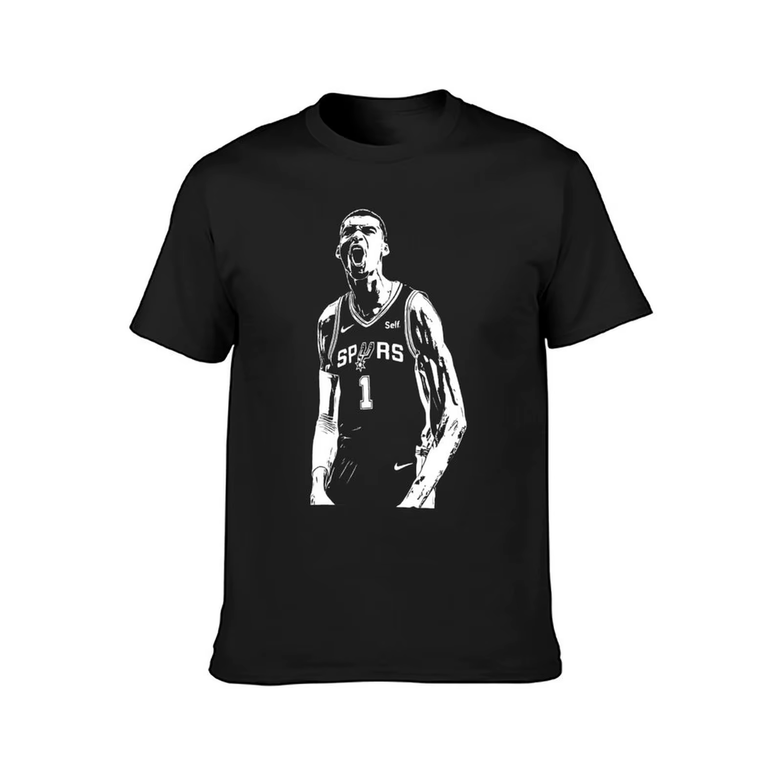 T-shirt Victor Wembanyama Vector Art pour homme, 10 t-shirts, été, médicaments