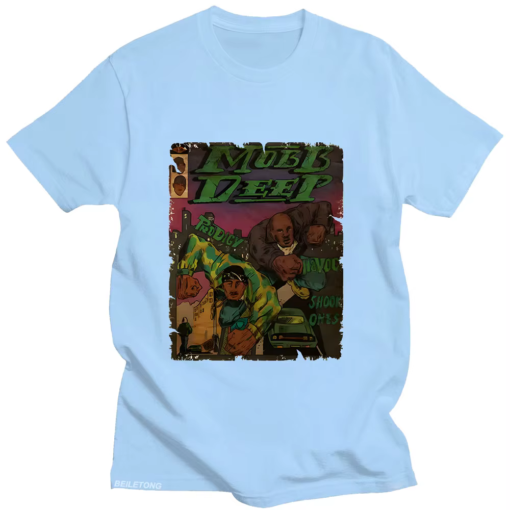 Aature B Deep Graphic Printing Casual Tee-shirt