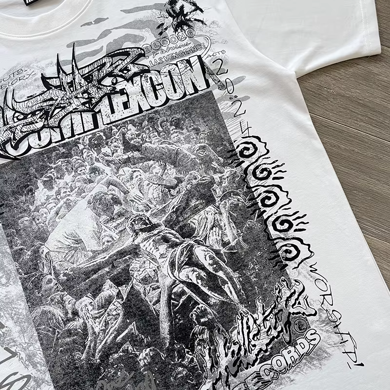 HELLSTAR T-shirt à manches courtes en pur coton