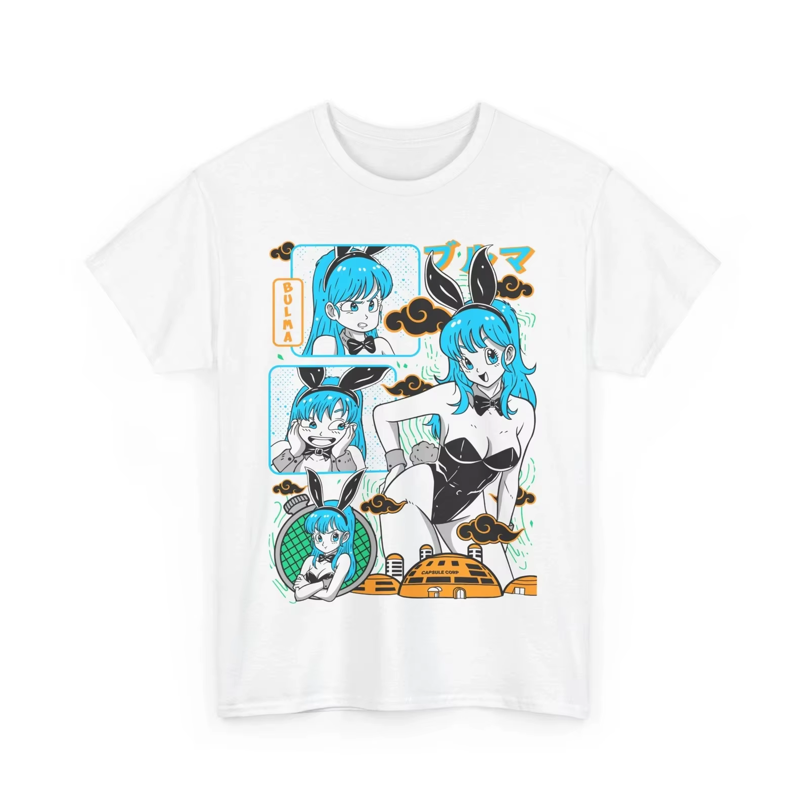 T-shirt Anime Waifu en Coton Pur pour Homme Été 2026, Unisexe, Style Vintage Rétro, Dessin Animé, Kawaii, Otaku