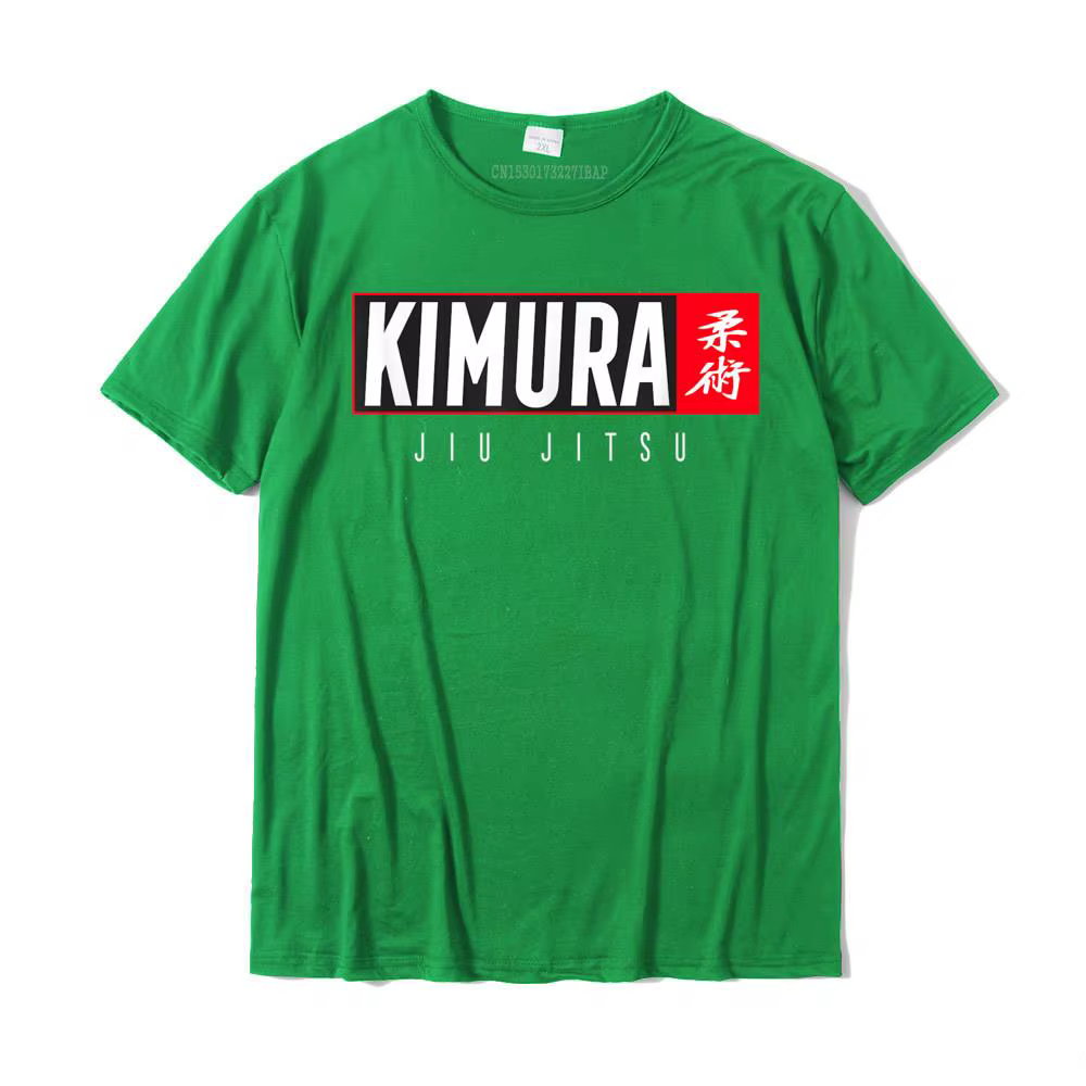 Kimura - T-shirt Jiu Jitsu - BJJ - T-shirts d'arts martiaux brésiliens avec design graphique en coton pour hommes