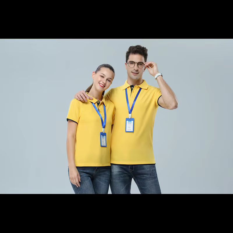 Polo unisexe personnalisé avec logo brodé