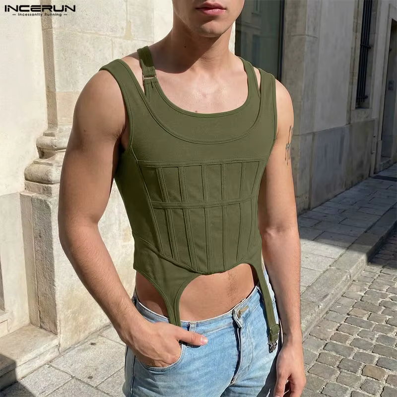 INCERUN – Nouveaux ensembles deux pièces débardeurs pour hommes