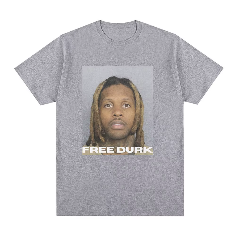 FREE DURK-T-shirt graphique Lil Durk pour homme et femme