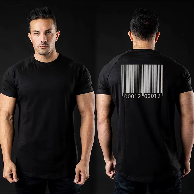 T-shirt graphique à manches courtes pour hommes