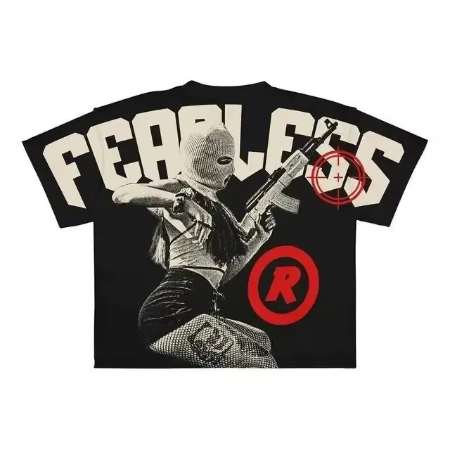 T-shirt de styliste Y2K Hip Hop pour hommes et femmes