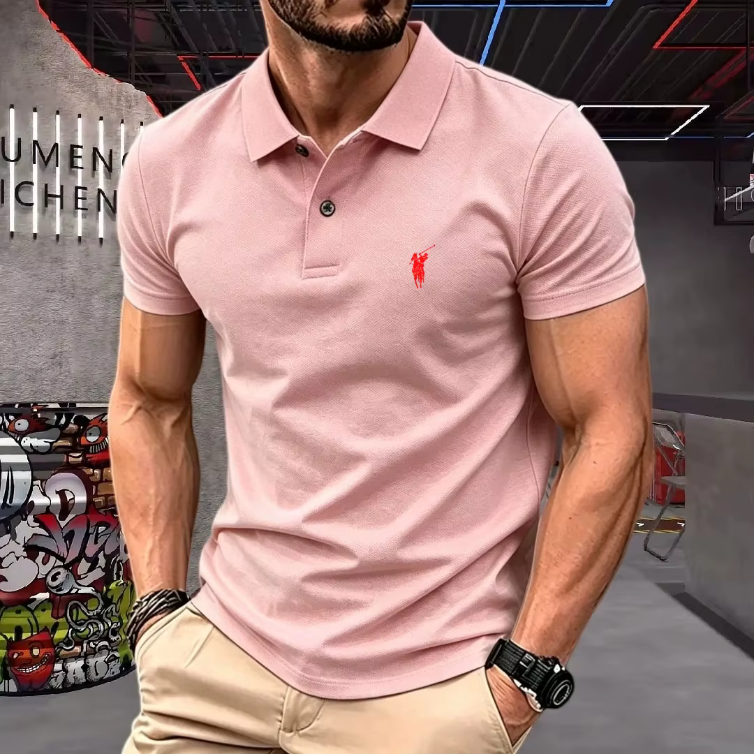 Polo à manches courtes pour homme