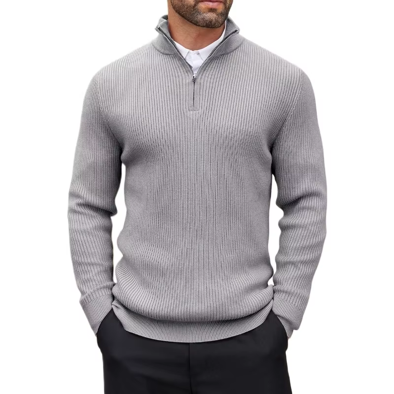 Pull à fermeture éclair pour hommes
