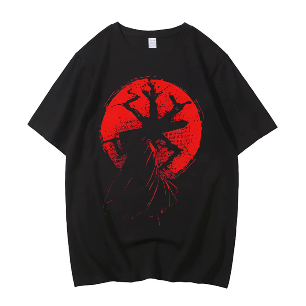 Berserk T-shirt bande Guts Berserker armure horreur Anime coton haute qualité à manches courtes