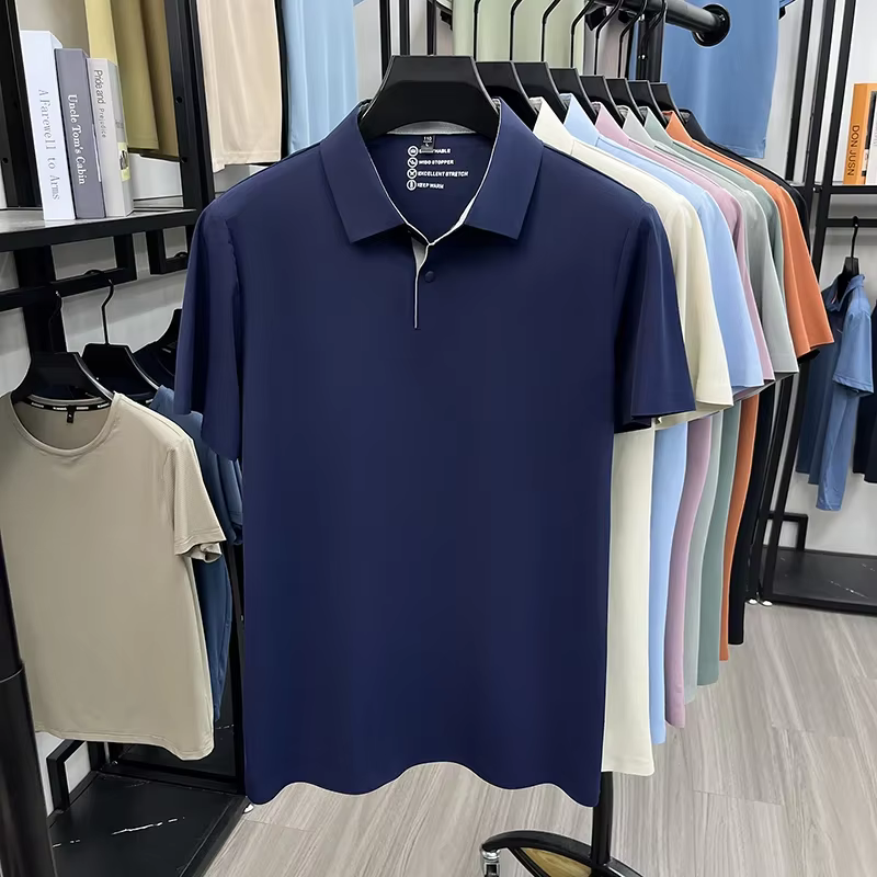 Polo pour homme à manches courtes