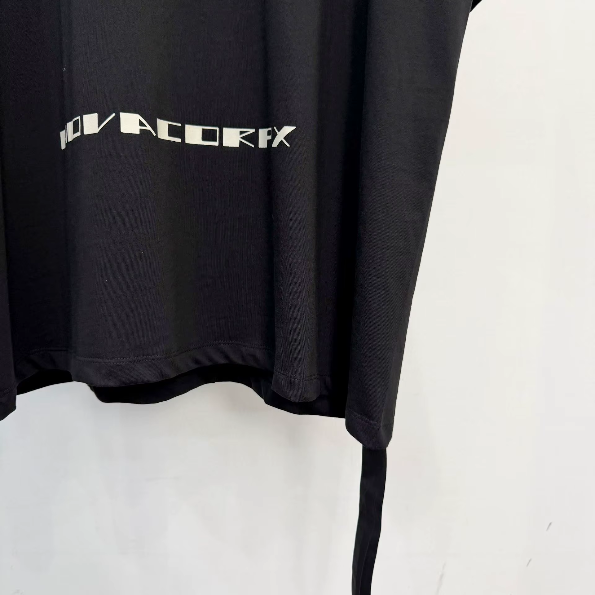 T-shirt Homme Oversize Décontracté 100% Coton Style Gothique Owen Seak – Hauts et T-shirts d'Été pour Hommes et Femmes – Chemise Unie de Créateur
