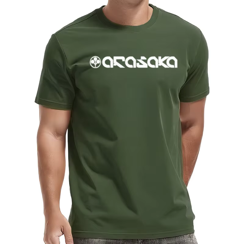 Arasaka Corporation entreprise de fiction Sci Fi Scifi t-shirt homme été à manches courtes coton T-shirts hauts LH-300