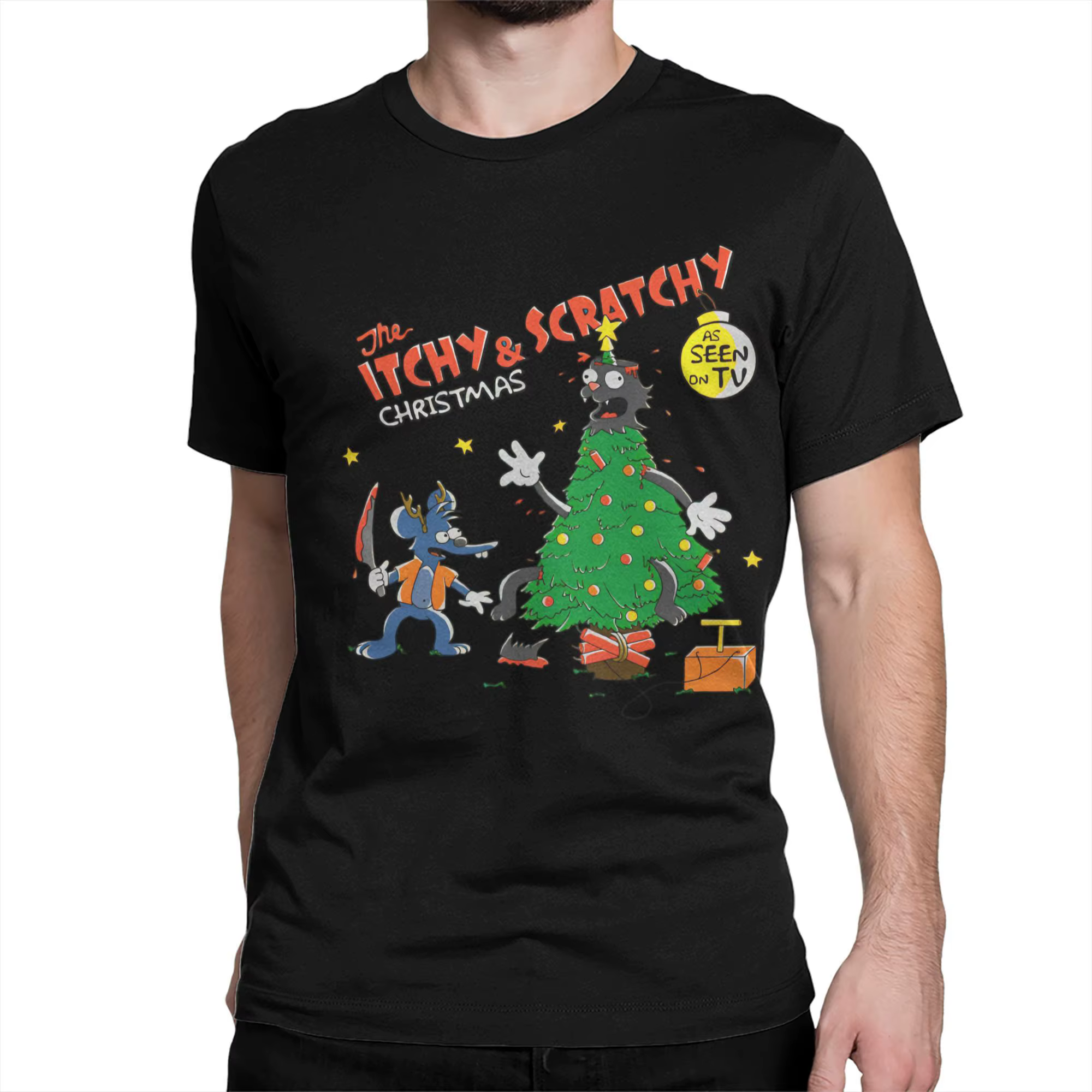 Noël démangeaisons et grattage T-Shirts hommes femmes