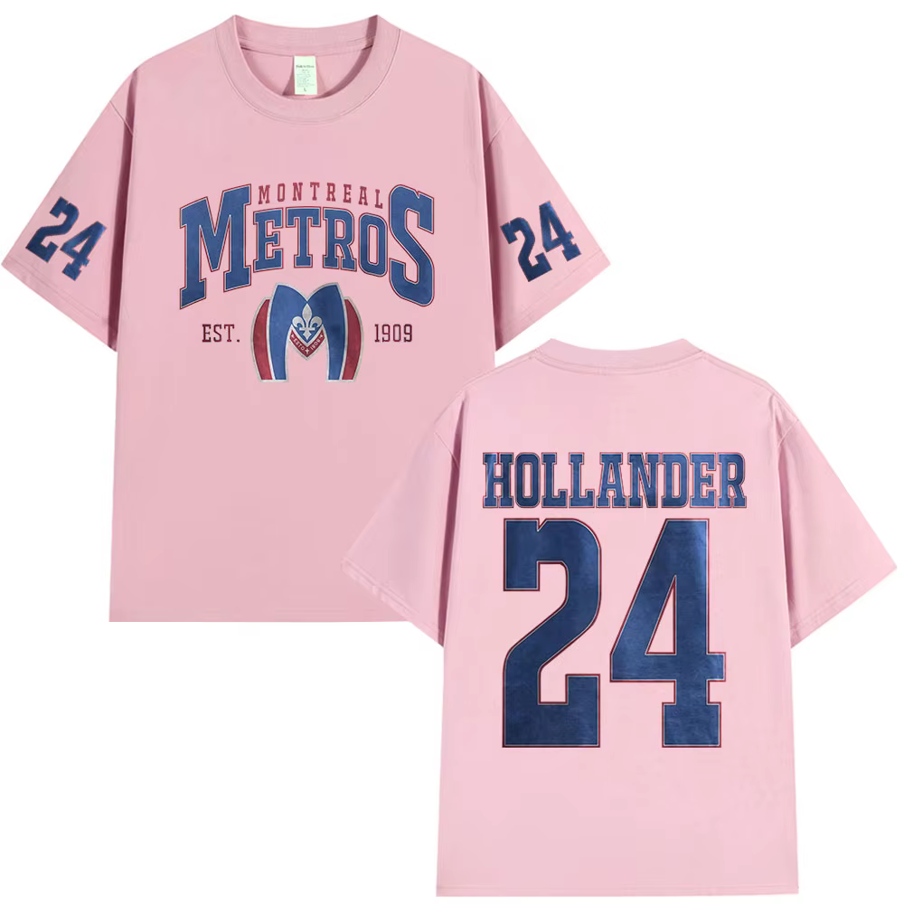 T-shirt Heated Rivalry Shane Hollander 24 Montreal Metros pour hommes et femmes
