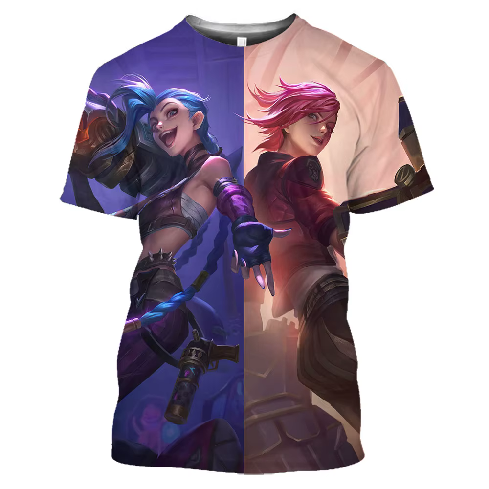 T-shirt de la ligue des légendes pour hommes et femmes