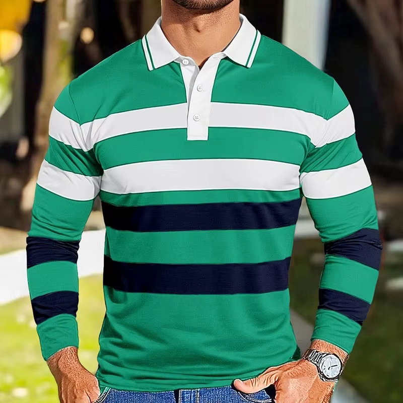 Polo de Golf à manches longues pour hommes