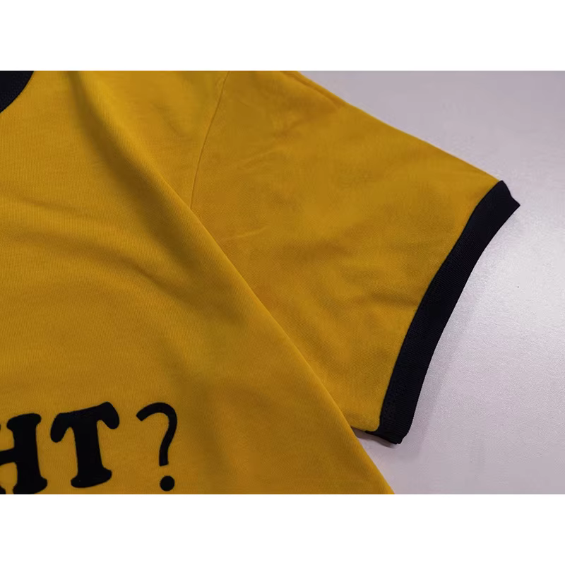 T-shirt unisexe d'été avec lettres floquées 'I DID WHAT LAST NIGHT'