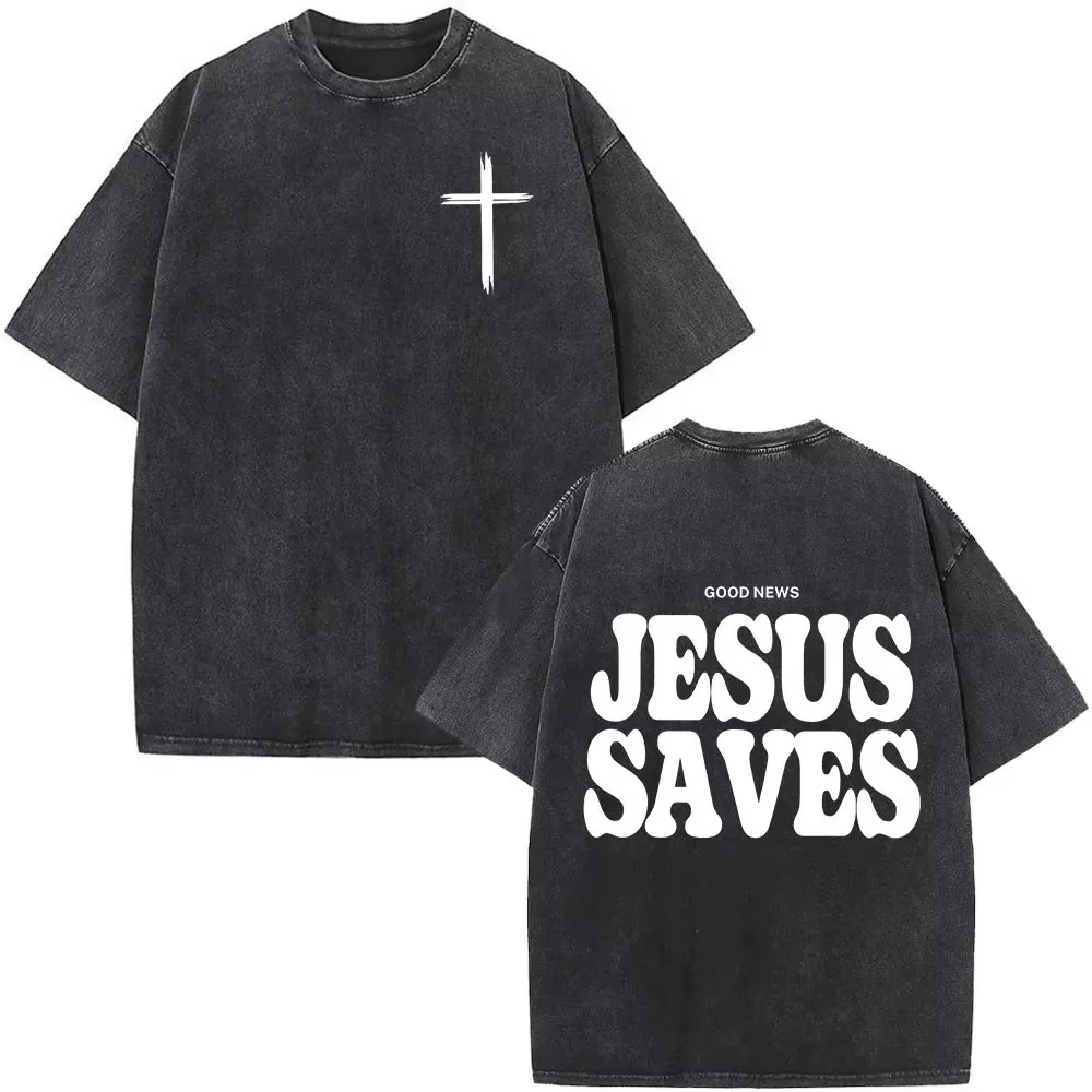 T-shirt « Faith Over Fear » avec verset biblique pour hommes et femmes