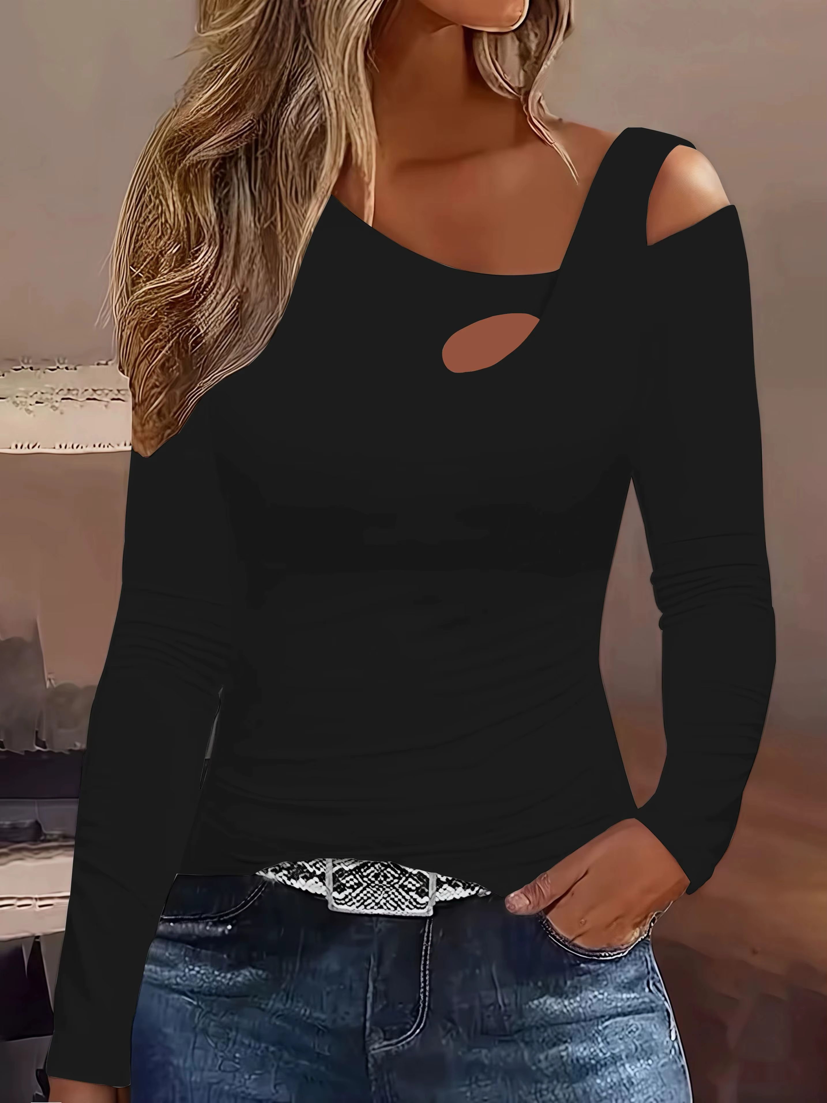 T-shirt à manches longues pour femmes