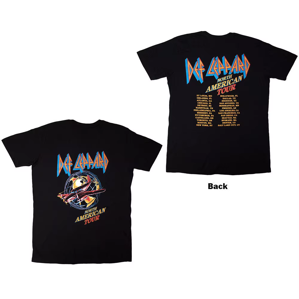 T-Shirt classique Triangle Def Leppard Band