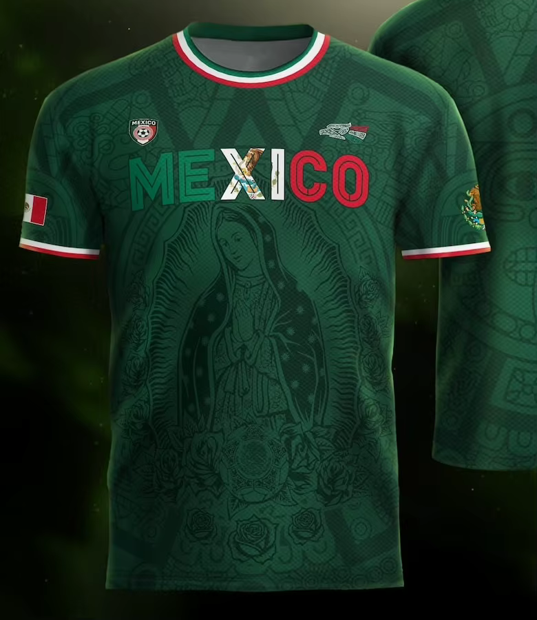 Nouveaux maillots de football mexicains pour hommes et femmes