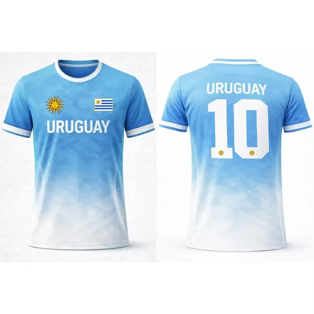 T-shirt imprimé soleil uruguayen