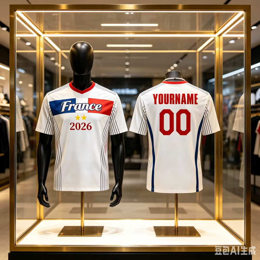 T-shirt de football d'été pour hommes et femmes