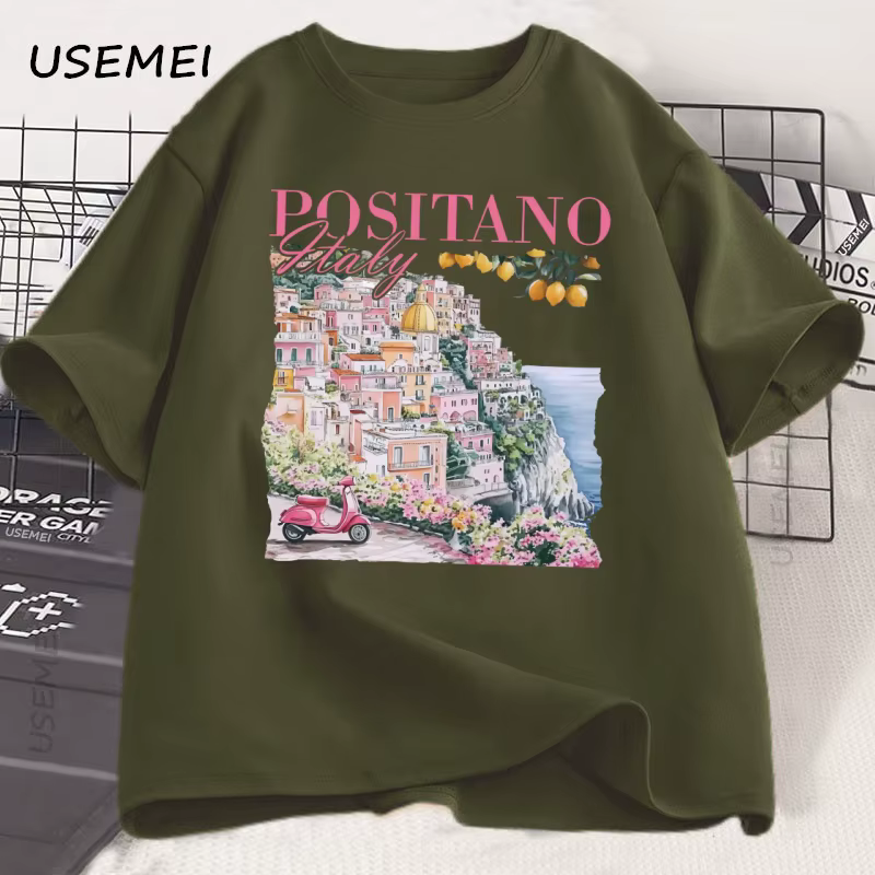 Positano italie T-Shirt Vintage italien