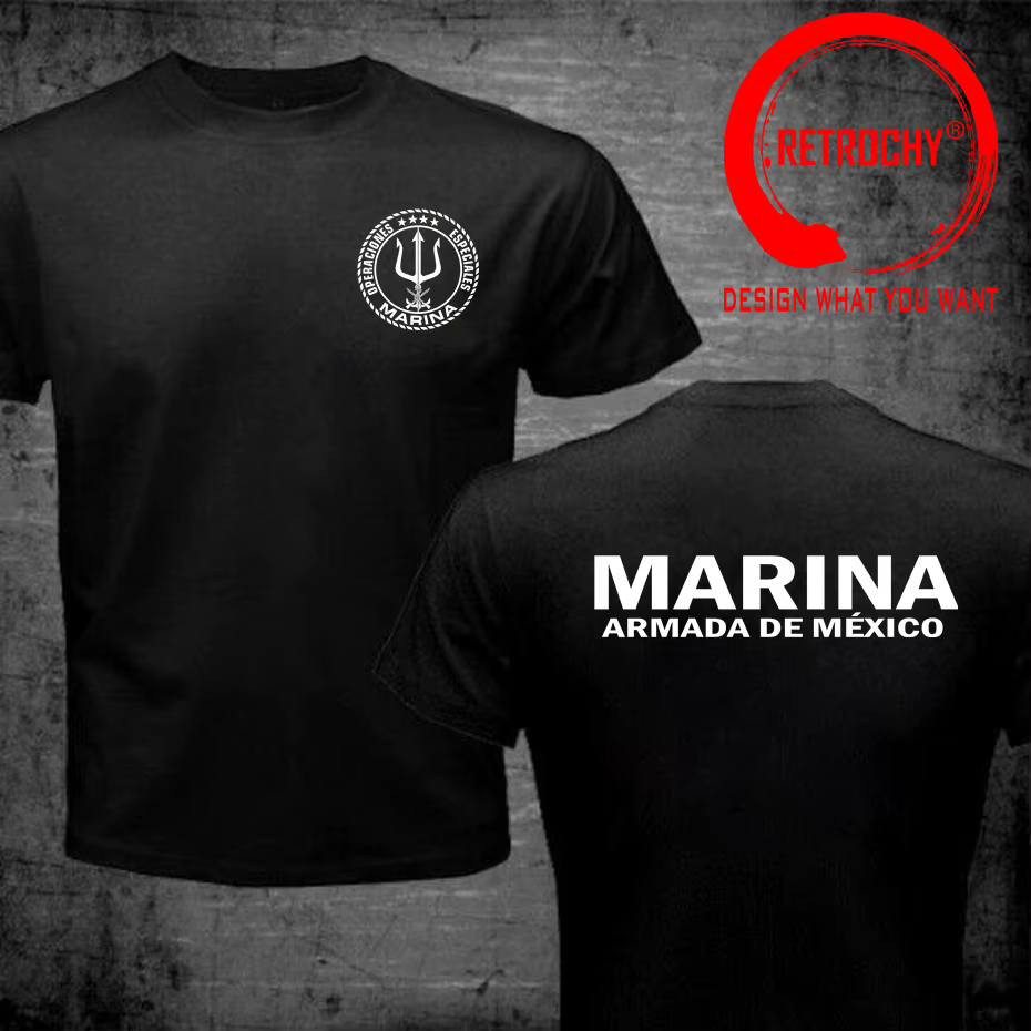 T-Shirt Marines Mexiciens pour Homme