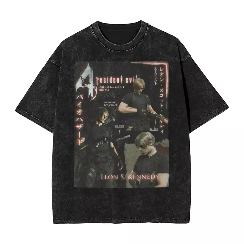 Residents Evils-T-shirt à manches courtes Biohazard 3 pour hommes et femmes