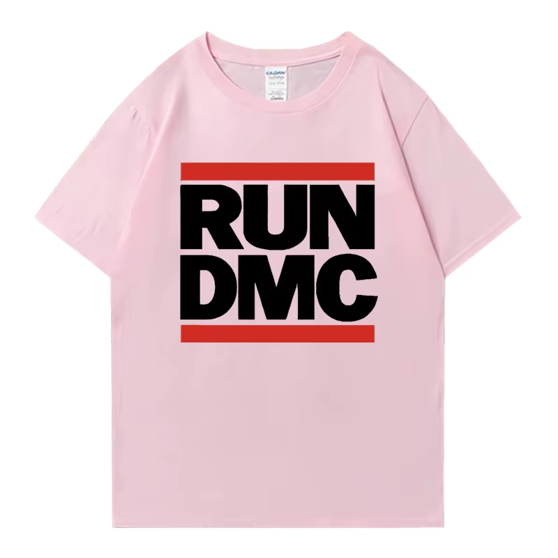 RUN DMC T-shirt à col rond avec imprimé graphique