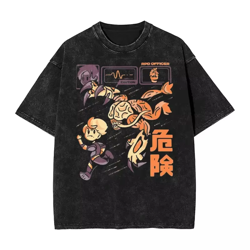 Residents Evils-T-shirt à manches courtes Biohazard 3 pour hommes et femmes
