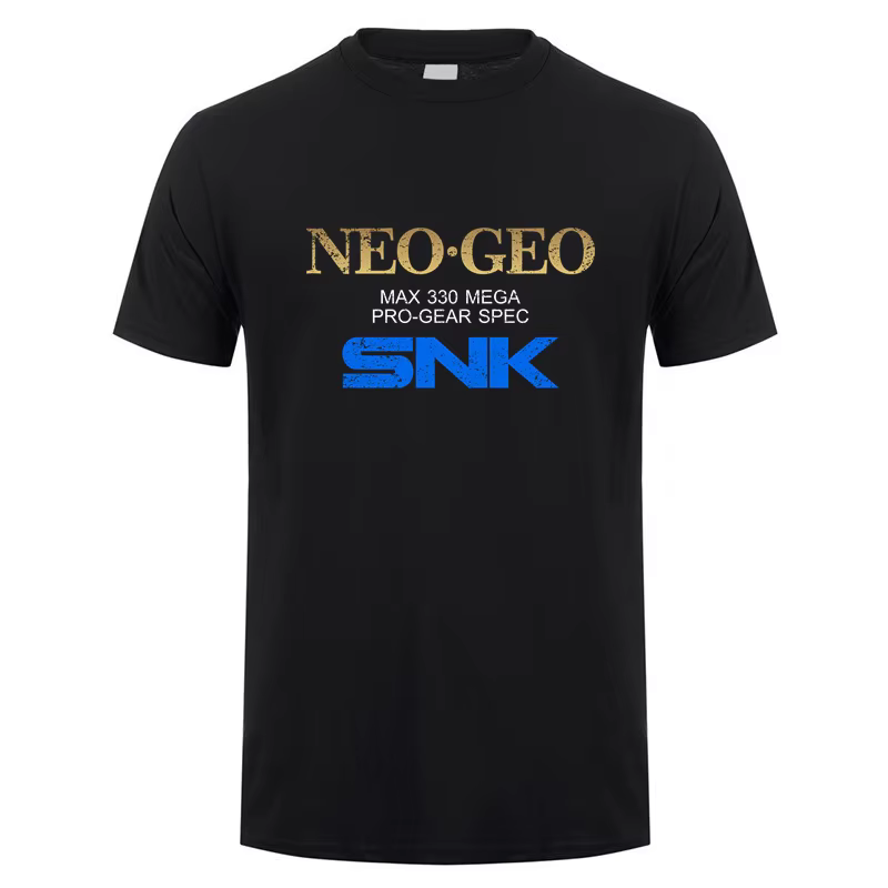 Neo Geo Pro Gear Spec t-shirt été hommes femmes coton à manches courtes Neo Geo T-shirts homme haut