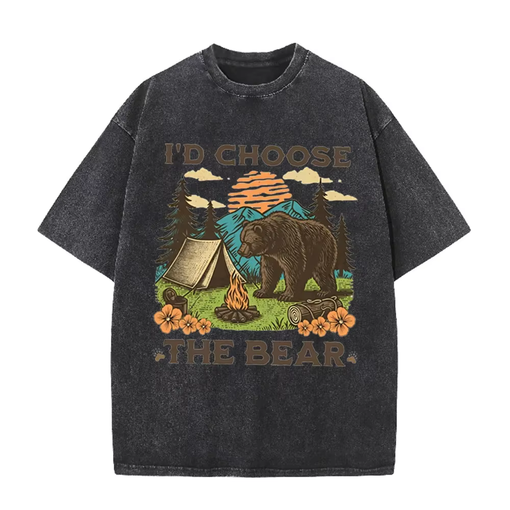 T-shirt décontracté en coton à col rond et manches courtes pour femme
