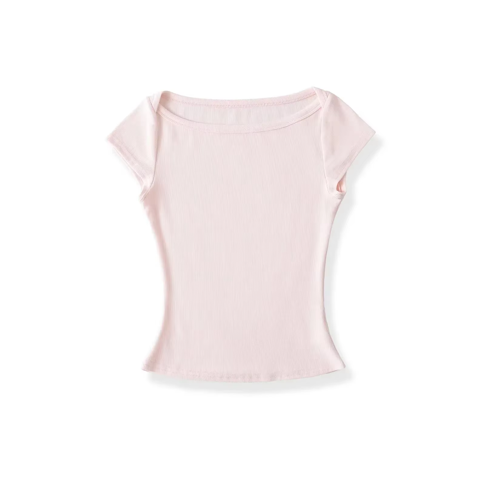 T-Shirt amincissant à manches courtes pour femmes