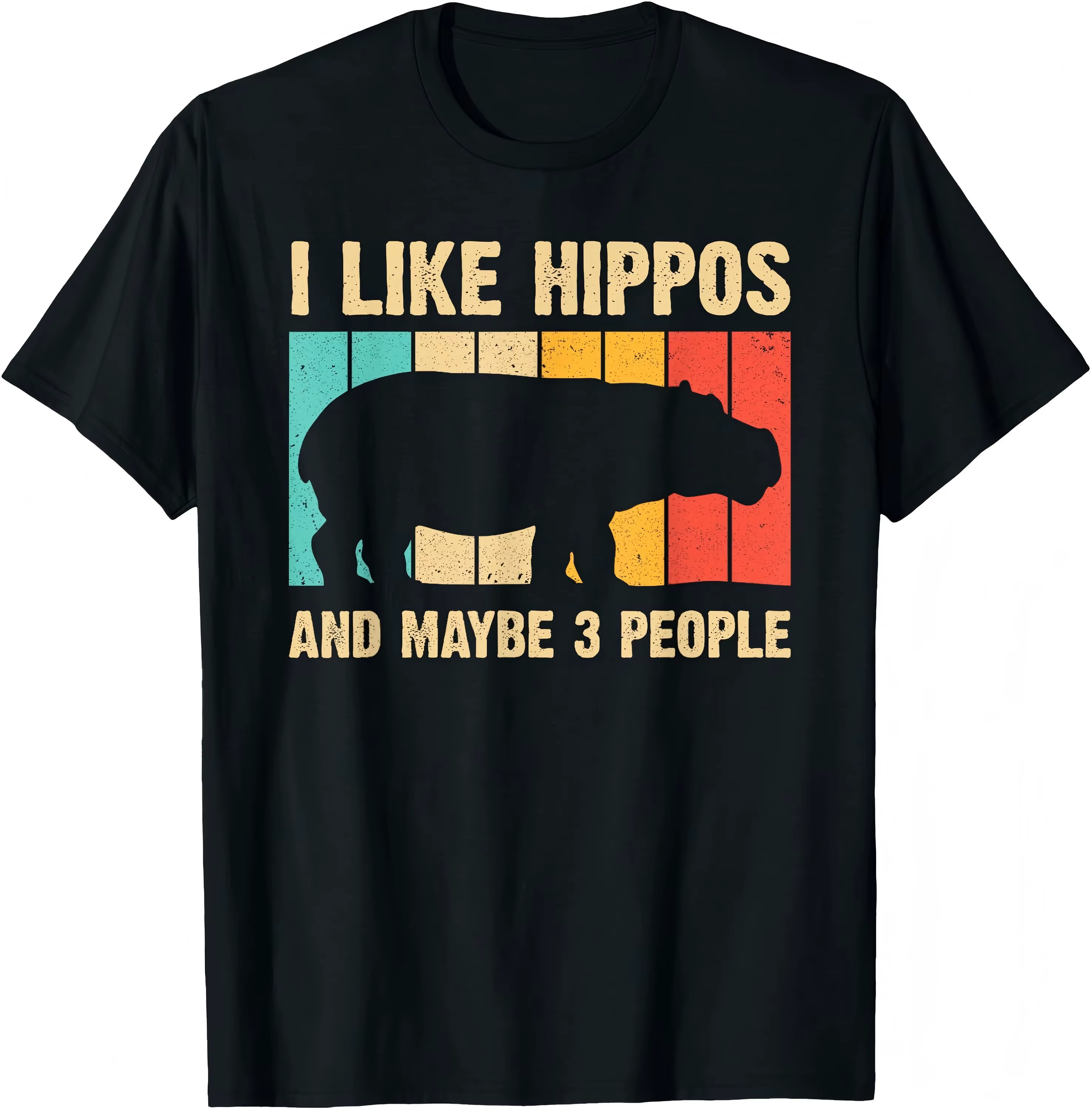 Cool hippopotame Art pour hommes femmes enfants