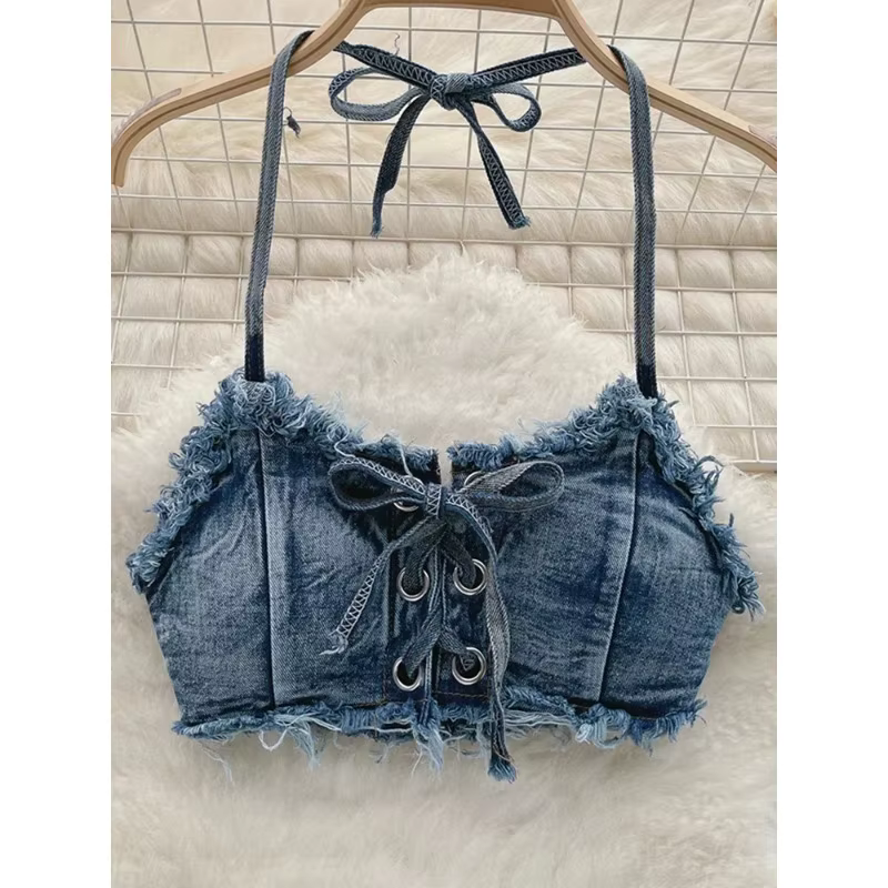 Maillot de bain femme sexy en jean