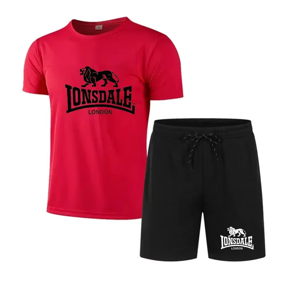 Ensemble T-shirt et short d'été pour hommes