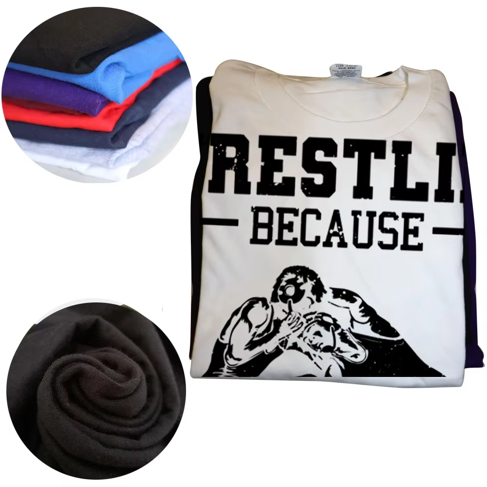 T-shirt de lutte drôle pour hommes