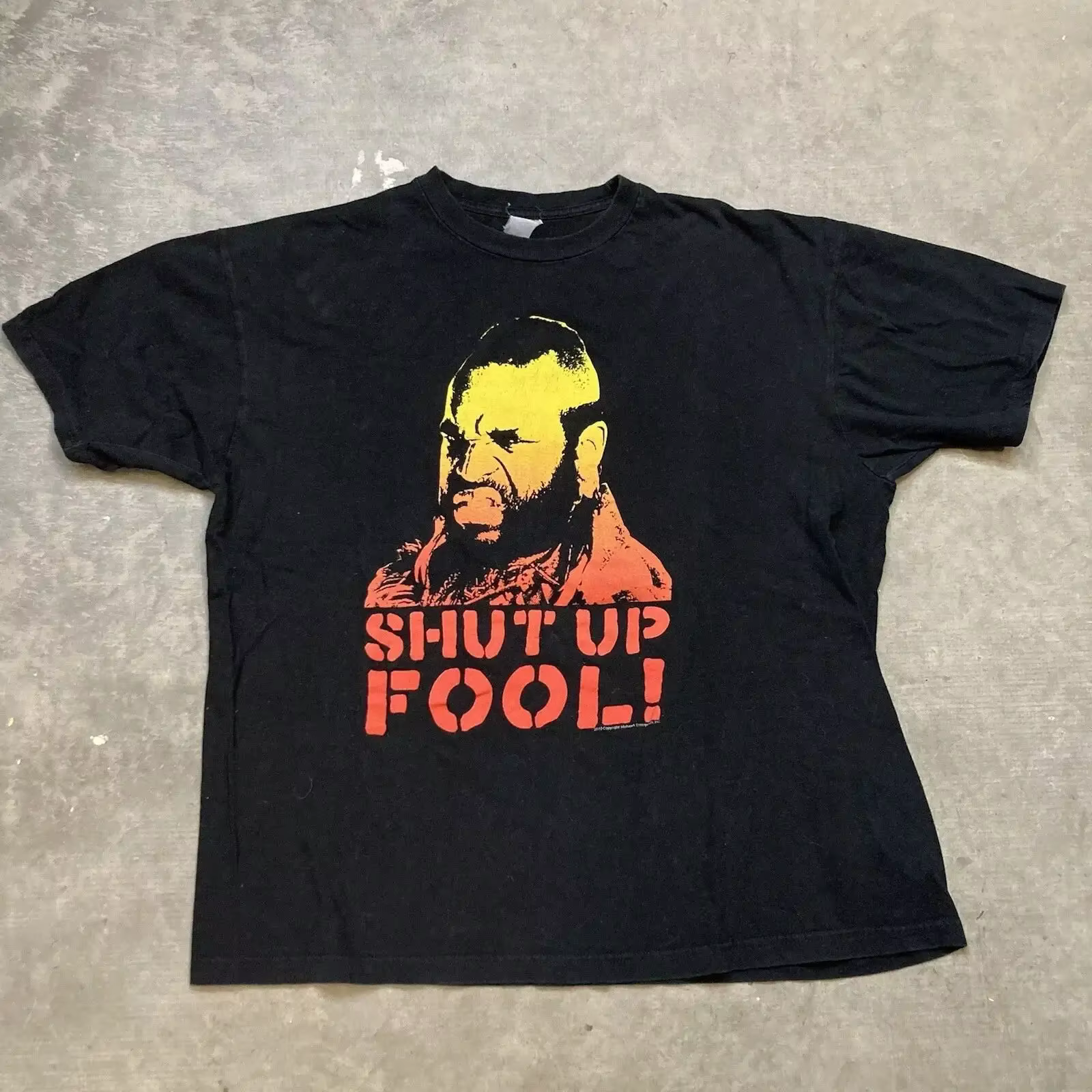 T-shirt Mr L 00s Y2k A Team Shut Up Fool