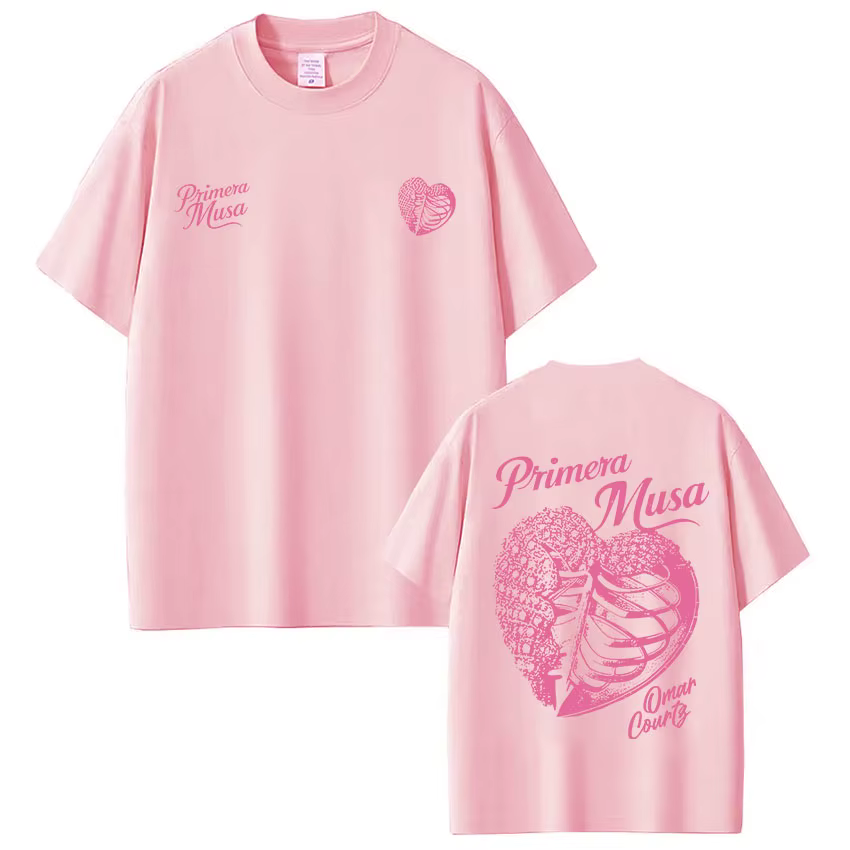 Omar Courtz Primera Musa Album Tour Merch T-shirt hommes femmes Hip Hop mode