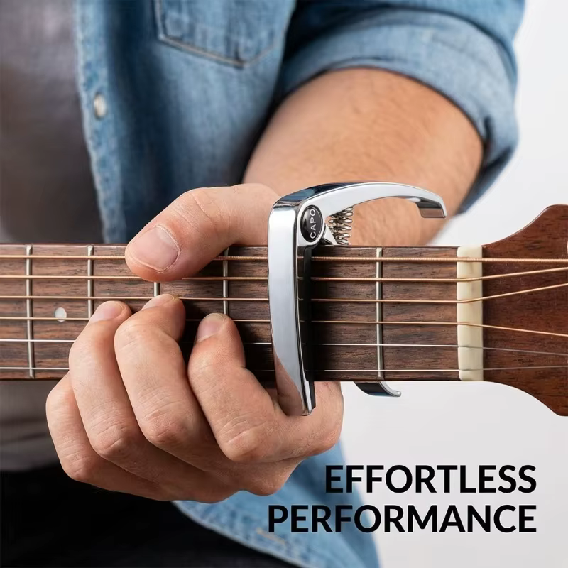 Capo de guitare en alliage de zinc