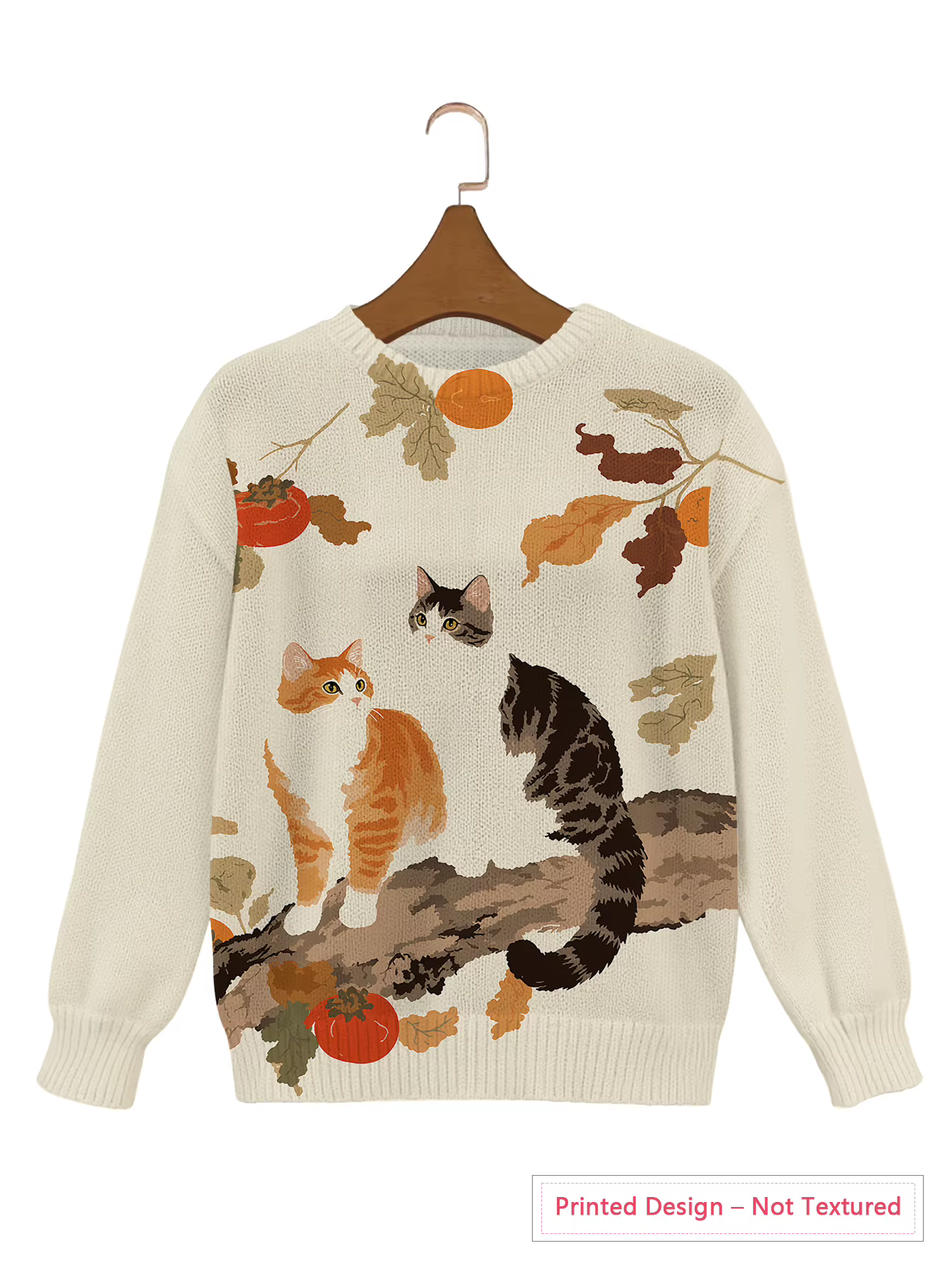 Pull à col rond pour l'automne et l'hiver