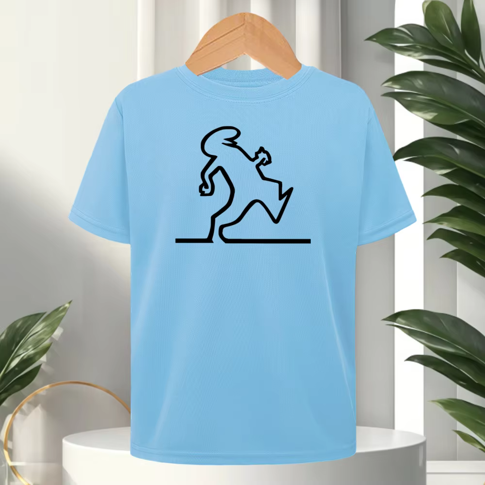 La Linea The Line Osvaldo Cavandoli T-shirt pour hommes et femmes