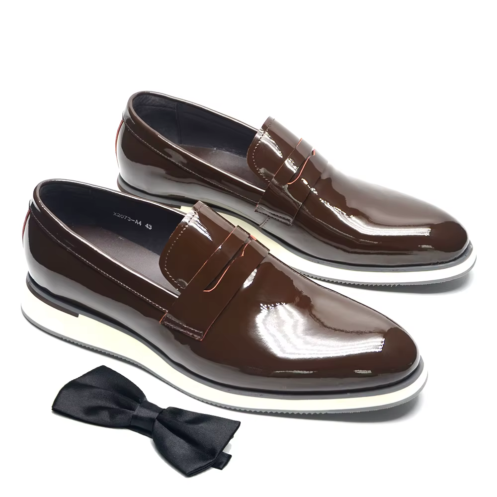 Chaussures Penny Loafer Décontractées de Luxe pour Homme