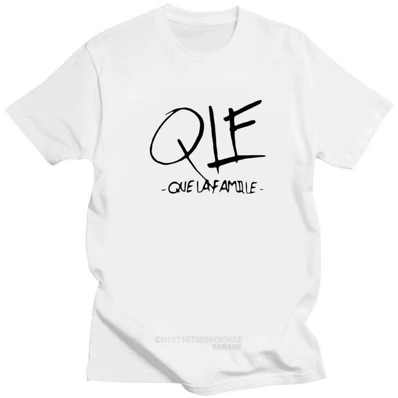 Hommes t-shirt personnaliser Chanteur Qlf Que La Famille Chanson Musique N007 femmes graphique t-shirts saint valentin cadeau vêtements