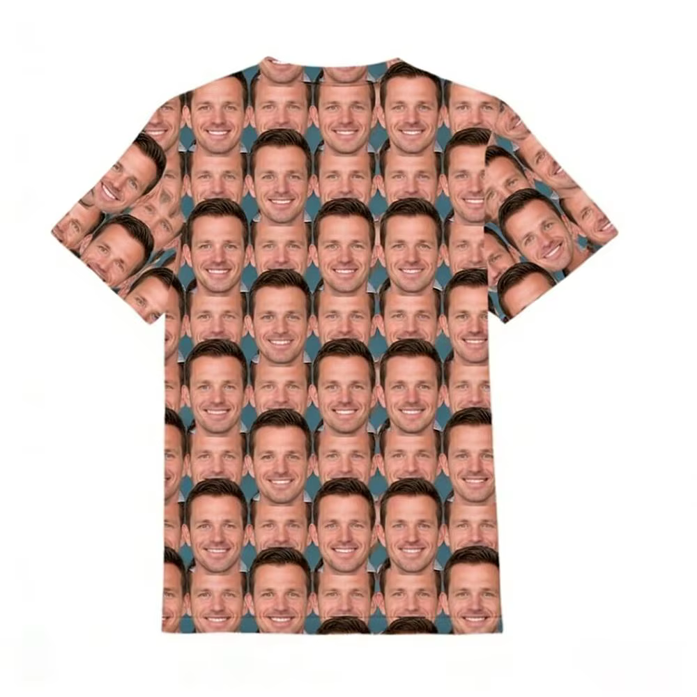 T-shirts personnalisés avec photo du visage
