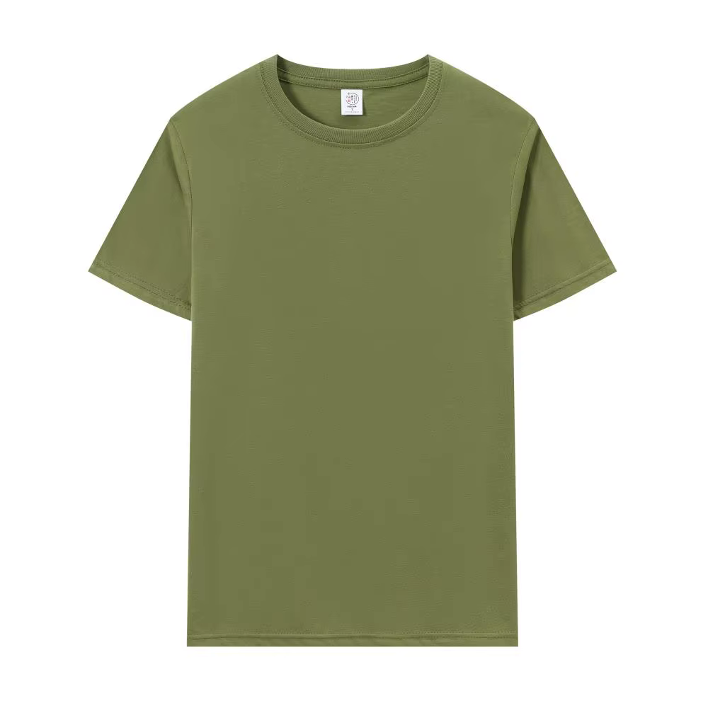 T-shirt à manches courtes et col rond pour hommes et femmes